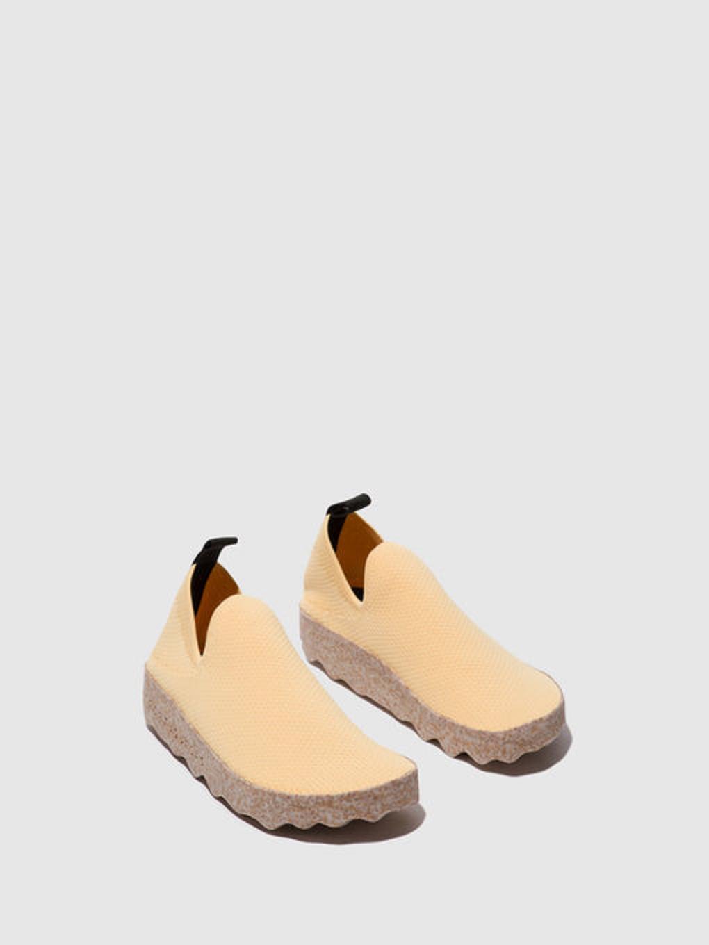 Asportuguesas Care Trainers Buttercream - Naisten Slip-on Trainers ASPP018427FI Kerma